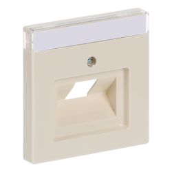 Busch Jäger carat Abdeckung f.UAE 1803-82 1fach savanne/ews mit Schrägauslass und B... BJ-2CKA001710A3147 4011395995532 (Abb. 1)