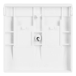 Busch Jäger carat Abdeckung für Modular 1800-84 Jack mit Schriftfeld davos/sws für ... BJ-2CKA001710A3176 4011395996751 (Abb. 1)