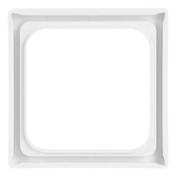 Busch Jäger carat Zentralscheibe 50x50mm 1746/10-84 davos/studioweiss... BJ-2CKA001710A3522 4011395039427 (Abb. 1)