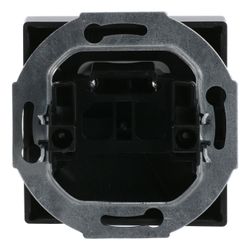 Busch Jäger carat Leitungsauslass 1749-81 Zugentlastung anthrazit mit Tragring... BJ-2CKA001710A3614 4011395056325 (Abb. 1)