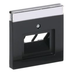 Busch Jäger carat Abdeckung für UAE 1803-02-81 2fach anthrazit... BJ-2CKA001710A3615 4011395056332 (Abb. 1)