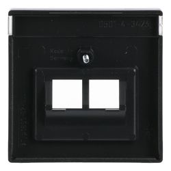 Busch Jäger carat Abdeckung für UAE 1803-02-81 2fach anthrazit... BJ-2CKA001710A3615 4011395056332 (Abb. 1)