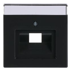 Busch Jäger carat Abdeckung für UAE 1803-81 1fach anthrazit mit Schrägauslass und B... BJ-2CKA001710A3616 4011395056349 (Abb. 1)