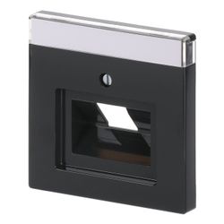 Busch Jäger carat Abdeckung für UAE 1803-81 1fach anthrazit mit Schrägauslass und B... BJ-2CKA001710A3616 4011395056349 (Abb. 1)