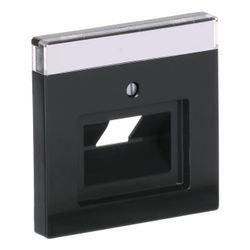 Busch Jäger carat Abdeckung für UAE 1803-81 1fach anthrazit mit Schrägauslass und B... BJ-2CKA001710A3616 4011395056349 (Abb. 1)