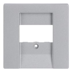 Busch Jäger future linear Abdeckung 1766-83 TAE alusilber für TAE-Einsätze USB VGA ... BJ-2CKA001710A3659 4011395069097 (Abb. 1)