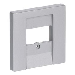Busch Jäger future linear Abdeckung 1766-83 TAE alusilber für TAE-Einsätze USB VGA ... BJ-2CKA001710A3659 4011395069097 (Abb. 1)