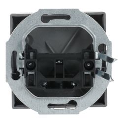 Busch Jäger Zentralscheibe Leitungsauslass 1749-866 Edelstahl pur edelstahl mit Tra... BJ-2CKA001710A3752 4011395086759 (Abb. 1)