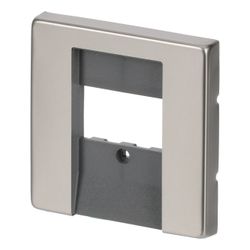 Busch Jäger pur edelstahl Abdeckung für 1766-866 TAE UAE Edelstahl... BJ-2CKA001710A3765 4011395087848 (Abb. 1)