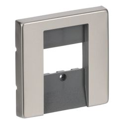 Busch Jäger pur edelstahl Abdeckung für 1766-866 TAE UAE Edelstahl... BJ-2CKA001710A3765 4011395087848 (Abb. 1)