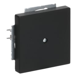 Busch Jäger future linear Blindabdeckung 1742-885 schwarz matt mit Tragring... BJ-2CKA001710A3895 4011395127179 (Abb. 1)