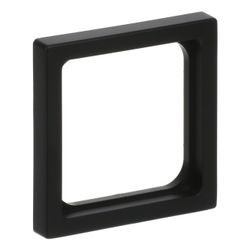 Busch Jäger Zentralscheibe für Abdeckplatten 50x50mm 1746/10-885 schwarz matt... BJ-2CKA001710A3897 4011395127193 (Abb. 1)
