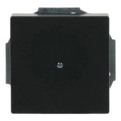 Busch Jäger Zentralscheibe 1749-885 Leitungsauslass schwarz matt mit Tragring und Z... BJ-2CKA001710A3900 4011395127230 (Abb. 1)