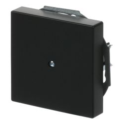 Busch Jäger Zentralscheibe 1749-885 Leitungsauslass schwarz matt mit Tragring und Z... BJ-2CKA001710A3900 4011395127230 (Abb. 1)