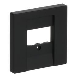 Busch Jäger future linear Abdeckung TAE 1766-885 schwarz matt für TAE-Einsätze und ... BJ-2CKA001710A3903 4011395127261 (Abb. 1)
