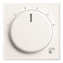 Busch Jäger Zentralscheibe Temperatur 1794 R-884 rund reinweiß-matt... BJ-2CKA001710A4204 4011395323199 (Abb. 1)