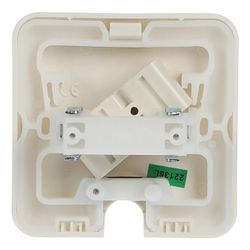 Busch Jäger Herdanschlussdose UP 3741UJ 1fach 2,5mm² 16A 400V alpinweiß... BJ-2CKA001712A0165 4011395074909 (Abb. 1)