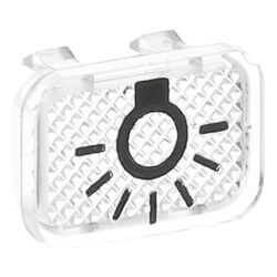 Busch Jäger Symbol Licht 2145LI glasklar für AP-Schalter 2601 und für AP-Taster 262... BJ-2CKA001714A0211 4011395076903 (Abb. 1)
