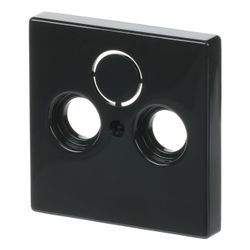 Busch Jäger carat Koax-Abdeckung 1743-81 3Loch anthrazit für Antennensteckdosen... BJ-2CKA001724A4252 4011395056295 (Abb. 1)