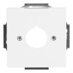 Busch Jäger carat Abdeckung 2533-84 für Befehlsgeräte 22,5mm studiowei... BJ-2CKA001724A4256 4011395065679 (Abb. 1)