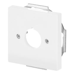 Busch Jäger carat Abdeckung 2533-84 für Befehlsgeräte 22,5mm studiowei... BJ-2CKA001724A4256 4011395065679 (Abb. 1)