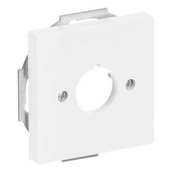 Busch Jäger carat Abdeckung 2533-84 für Befehlsgeräte 22,5mm studiowei... BJ-2CKA001724A4256 4011395065679 (Abb. 1)