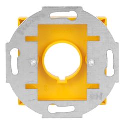 Busch Jäger Zentralscheibe 22,5mm 2533-914-15 gelb mit Tragring Busch-balance SI... BJ-2CKA001724A4345 4011395190937 (Abb. 1)