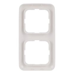 Busch Jäger Reflex SI Rahmen 2512-214 2fach alpinweiss... BJ-2CKA001725A0936 4011395099209 (Abb. 1)