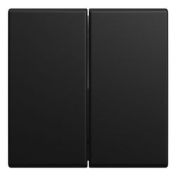 Busch Jäger Wippe Serienschalter 2505-915 schwarz matt... BJ-2CKA001731A4040 4011395360781 (Abb. 1)