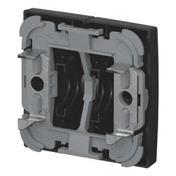 Busch Jäger Wippe Serienschalter 2505-915 schwarz matt... BJ-2CKA001731A4040 4011395360781 (Abb. 1)