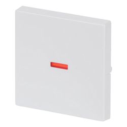 Busch Jäger Wippe Kontroll 1789-84 studioweiss mit kleiner roter Kalotte... BJ-2CKA001751A2814 4011395000168 (Abb. 1)
