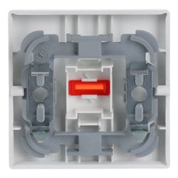 Busch Jäger Wippe Kontroll 1789-84 studioweiss mit kleiner roter Kalotte... BJ-2CKA001751A2814 4011395000168 (Abb. 1)