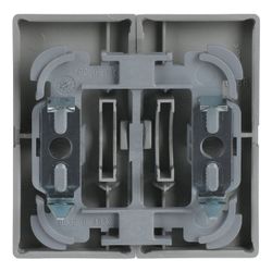 Busch Jäger future linear Wippe 1785-83 alusilber als Abdeckung für UP-Serienschalt... BJ-2CKA001751A2942 4011395070161 (Abb. 1)