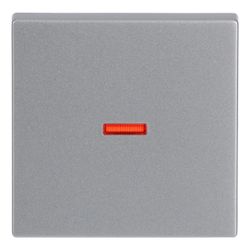 Busch Jäger future linear Wippe Kontroll 1789-83 alusilber mit roter Kalotte... BJ-2CKA001751A2945 4011395074312 (Abb. 1)