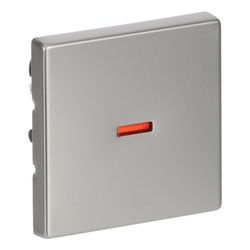 Busch Jäger pur edelstahl Wippe Kontroll 1789-866 Edelstahl mit roter Kalotte... BJ-2CKA001751A2957 4011395086063 (Abb. 1)