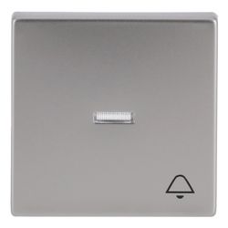 Busch Jäger pur edelstahl Wippe Kling 1789KI-866 Edelstahl als Abdeckung für UP-Tas... BJ-2CKA001751A2959 4011395086117 (Abb. 1)