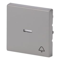 Busch Jäger pur edelstahl Wippe Kling 1789KI-866 Edelstahl als Abdeckung für UP-Tas... BJ-2CKA001751A2959 4011395086117 (Abb. 1)