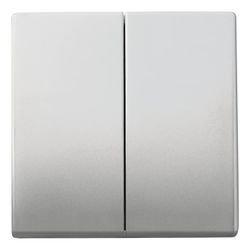 Busch Jäger pur edelstahl Wippe 1785-866 Edelstahl als Abdeckung für UP-Serienschal... BJ-2CKA001751A2962 4011395086346 (Abb. 1)