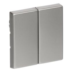 Busch Jäger pur edelstahl Wippe 1785-866 Edelstahl als Abdeckung für UP-Serienschal... BJ-2CKA001751A2962 4011395086346 (Abb. 1)