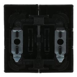 Busch Jäger Wippe Jalou 1785JA-866 Edelstahl 2-fach... BJ-2CKA001751A2964 4011395086681 (Abb. 1)