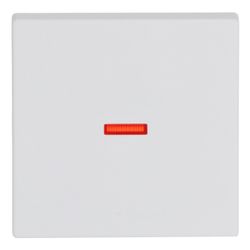 Busch Jäger future linear Wippe Kontroll 1789-884 mit roter Kalotte studioweiß matt... BJ-2CKA001751A3033 4011395129456 (Abb. 1)