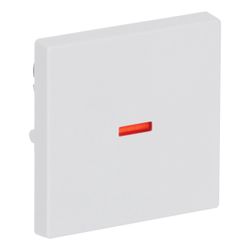 Busch Jäger future linear Wippe Kontroll 1789-884 mit roter Kalotte studioweiß matt... BJ-2CKA001751A3033 4011395129456 (Abb. 1)