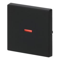 Busch Jäger future linear Wippe Kontroll 1789-885 schwarz matt mit roter Kalotte... BJ-2CKA001751A3047 4011395129852 (Abb. 1)