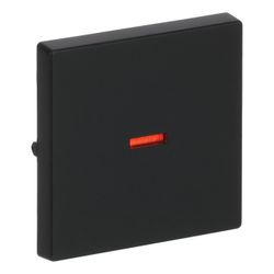 Busch Jäger future linear Wippe Kontroll 1789-885 schwarz matt mit roter Kalotte... BJ-2CKA001751A3047 4011395129852 (Abb. 1)