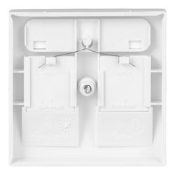Busch Jäger balance SI Abdeckung für 2 Modular-Jack-Einsätze alpinweiß 1800-914... BJ-2CKA001753A0229 4011395190784 (Abb. 1)