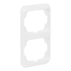 Busch Jäger alpha nea Rahmen 1732-24G 2fach alabaster/studioweiss senkrecht... BJ-2CKA001754A2726 4011395691205 (Abb. 1)