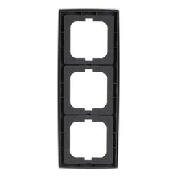 Busch Jäger Abdeckrahmen 3-fach 1723-84 davos/studioweiss für senkrechte und waager... BJ-2CKA001754A4111 4011395996157 (Abb. 1)