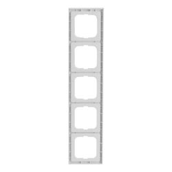Busch Jäger future linear Rahmen 1725-184K 5fach davos/studioweiss... BJ-2CKA001754A4239 4011395050798 (Abb. 1)