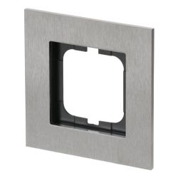 Busch Jäger carat Rahmen 1721-860 1fach Edelstahl... BJ-2CKA001754A4254 4011395056790 (Abb. 1)