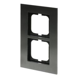 Busch Jäger carat Rahmen 1722-860 2fach Edelstahl... BJ-2CKA001754A4255 4011395056813 (Abb. 1)